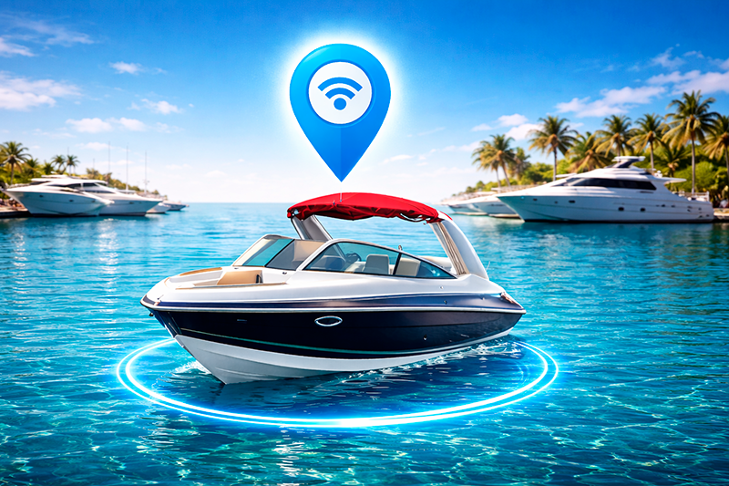 Rastreador para barcos