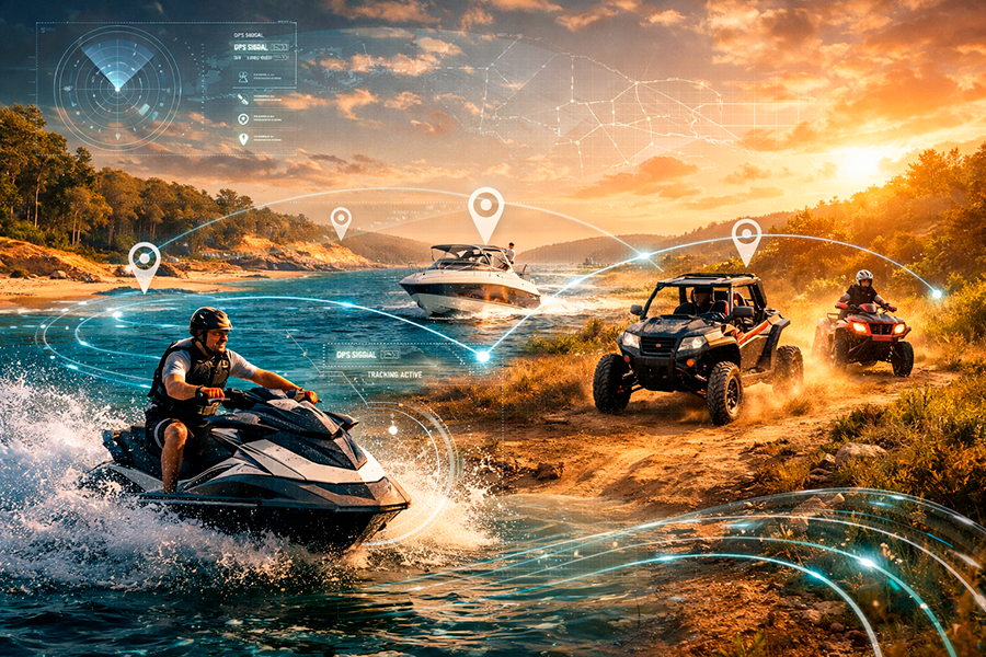 Rastreador para barcos